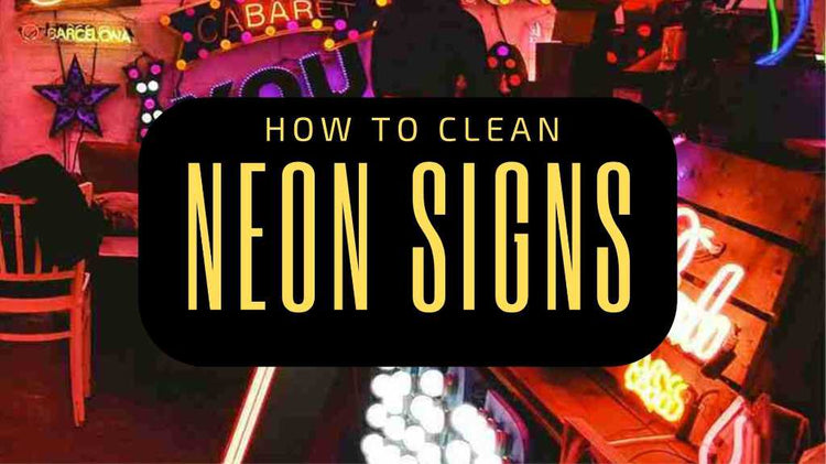 How to Clean a Neon Sign - Step By Step Guide - Voodoo Neon