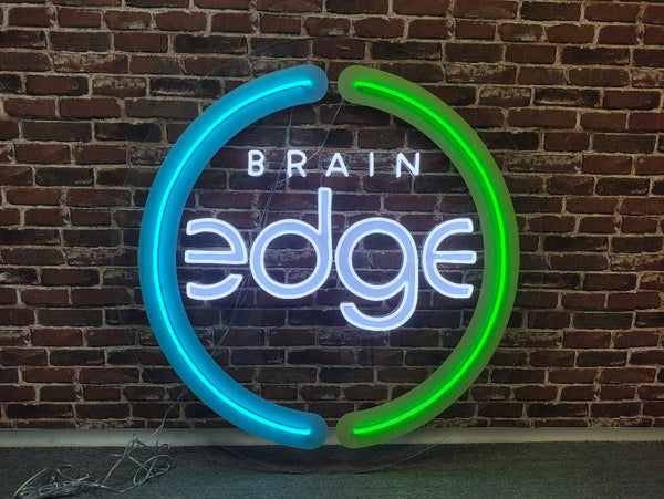 Brain Edge neon sign