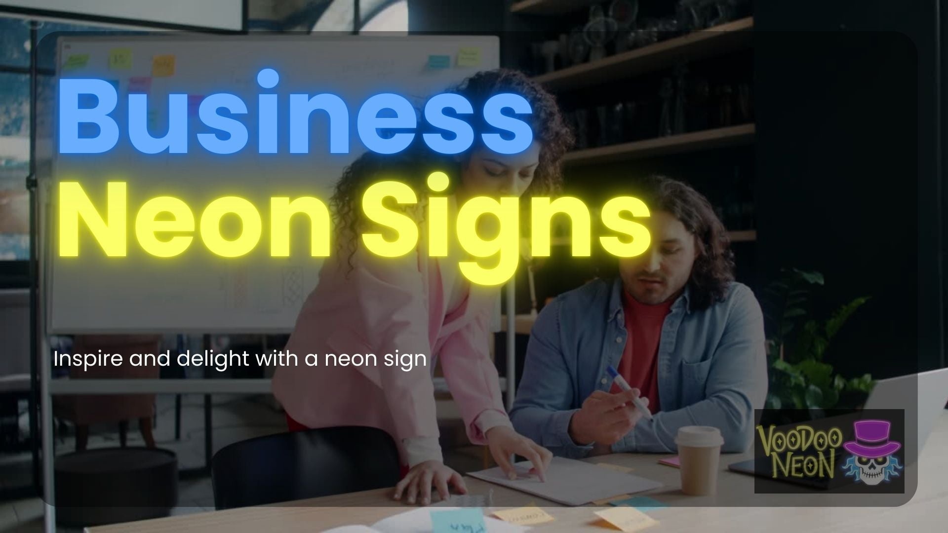 Load video: Neon Business Signs - Professional Advertising