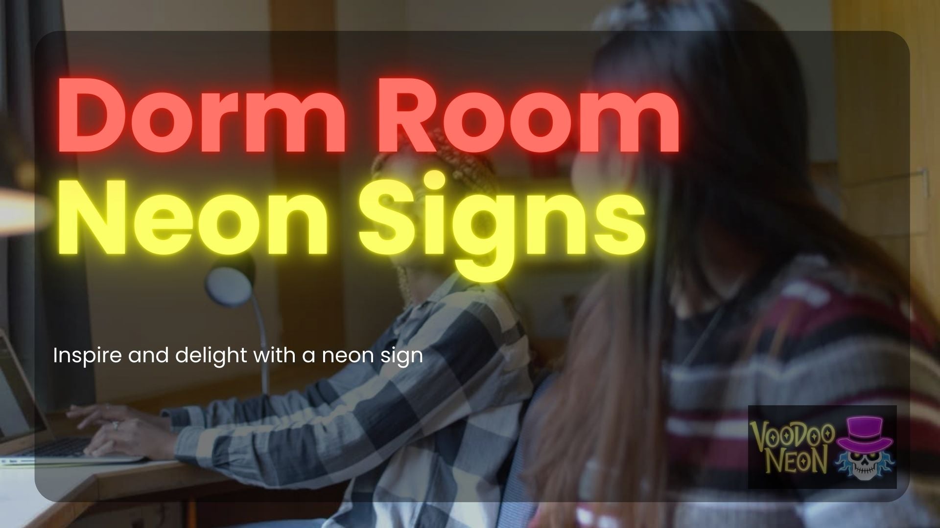 Load video: Dorm Room Neon Signs for Decor