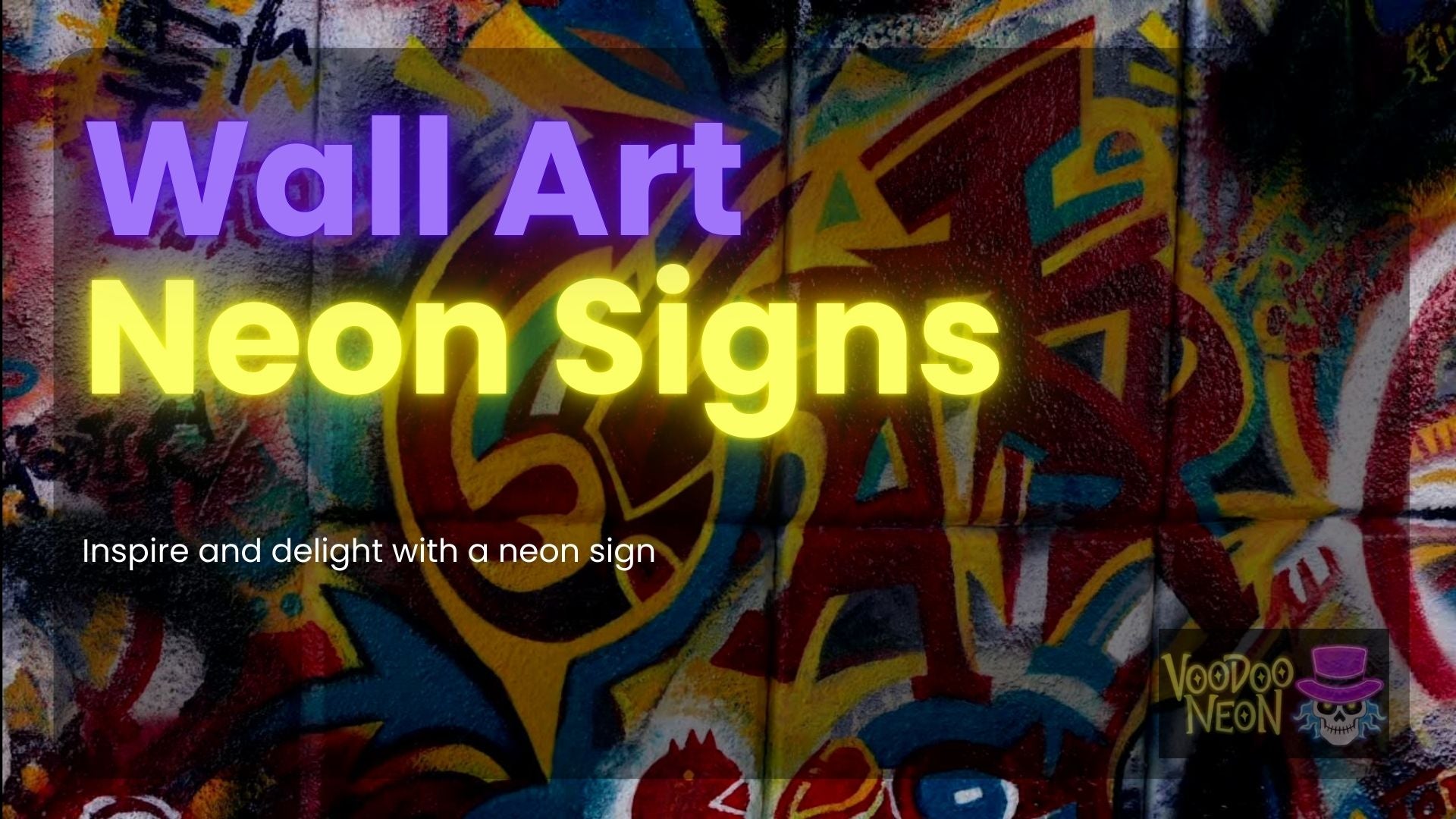 Load video: Neon wall art for decor