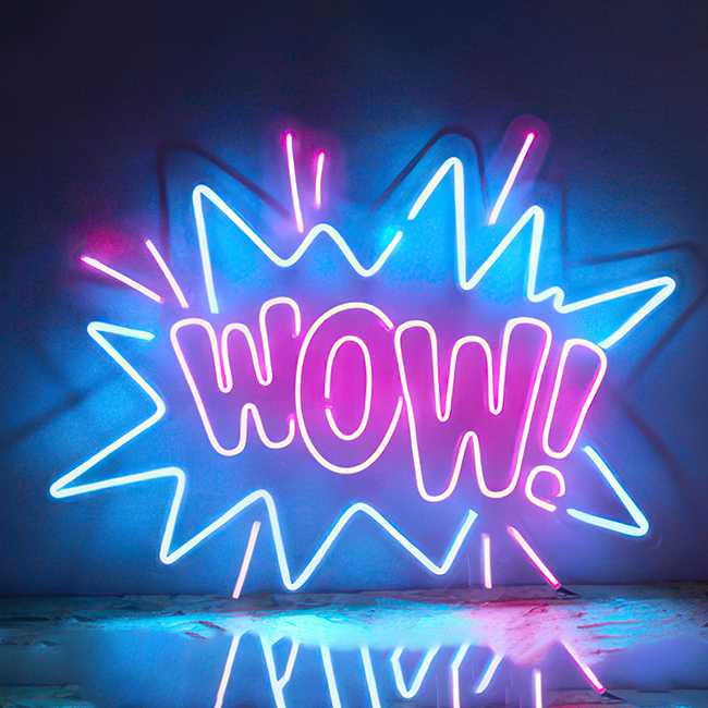 Wow neon sign - neon signs ideas FAQ