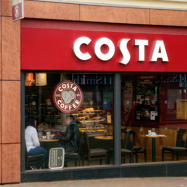 Costa channel letter sign