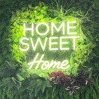 Example neon decor sign - Home Sweet Home