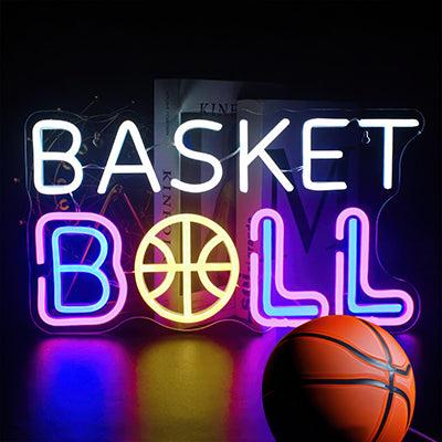 Basketball neon sign example idea