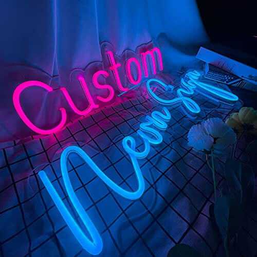 Custom neon sign - get a free design and quote