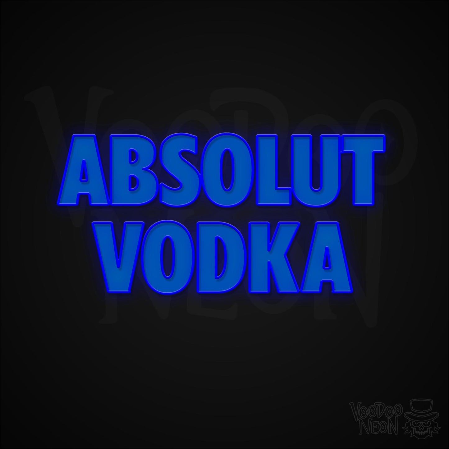 Absolut Vodka neon sign