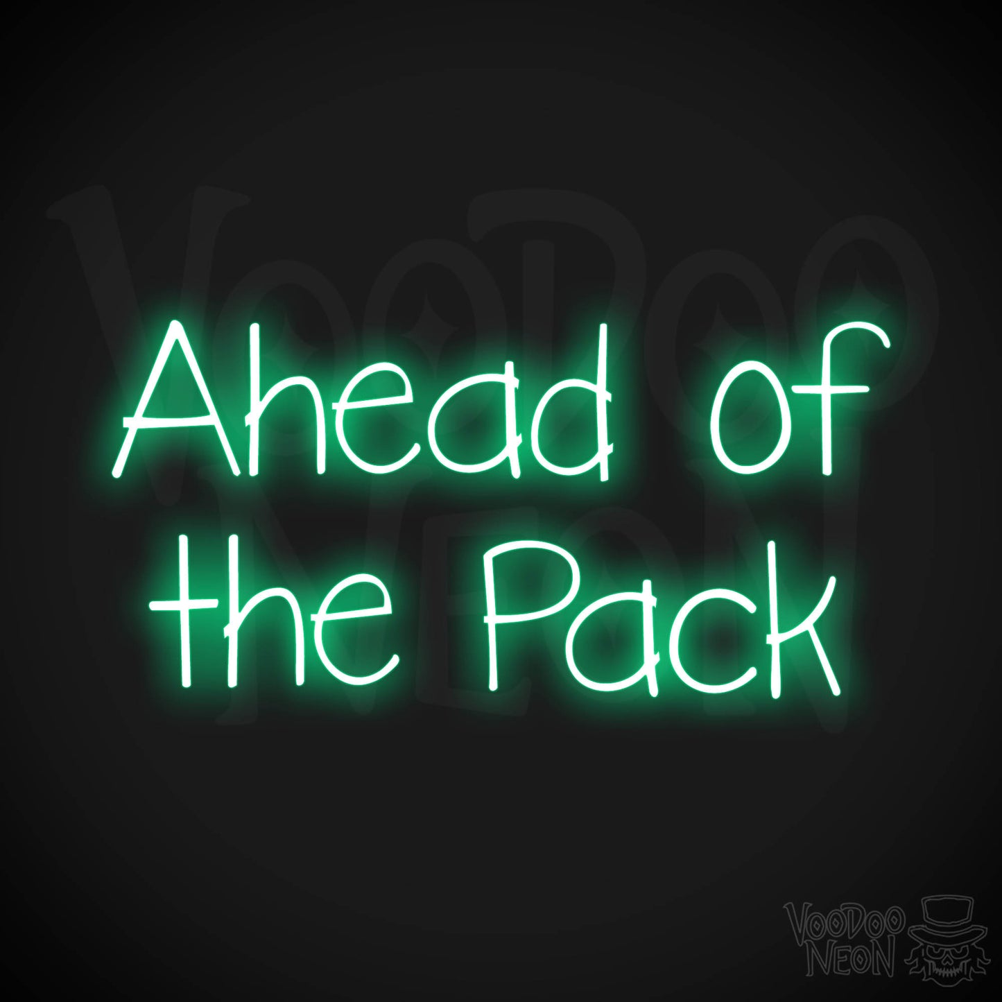 Ahead Of The Pack LED Neon - Green