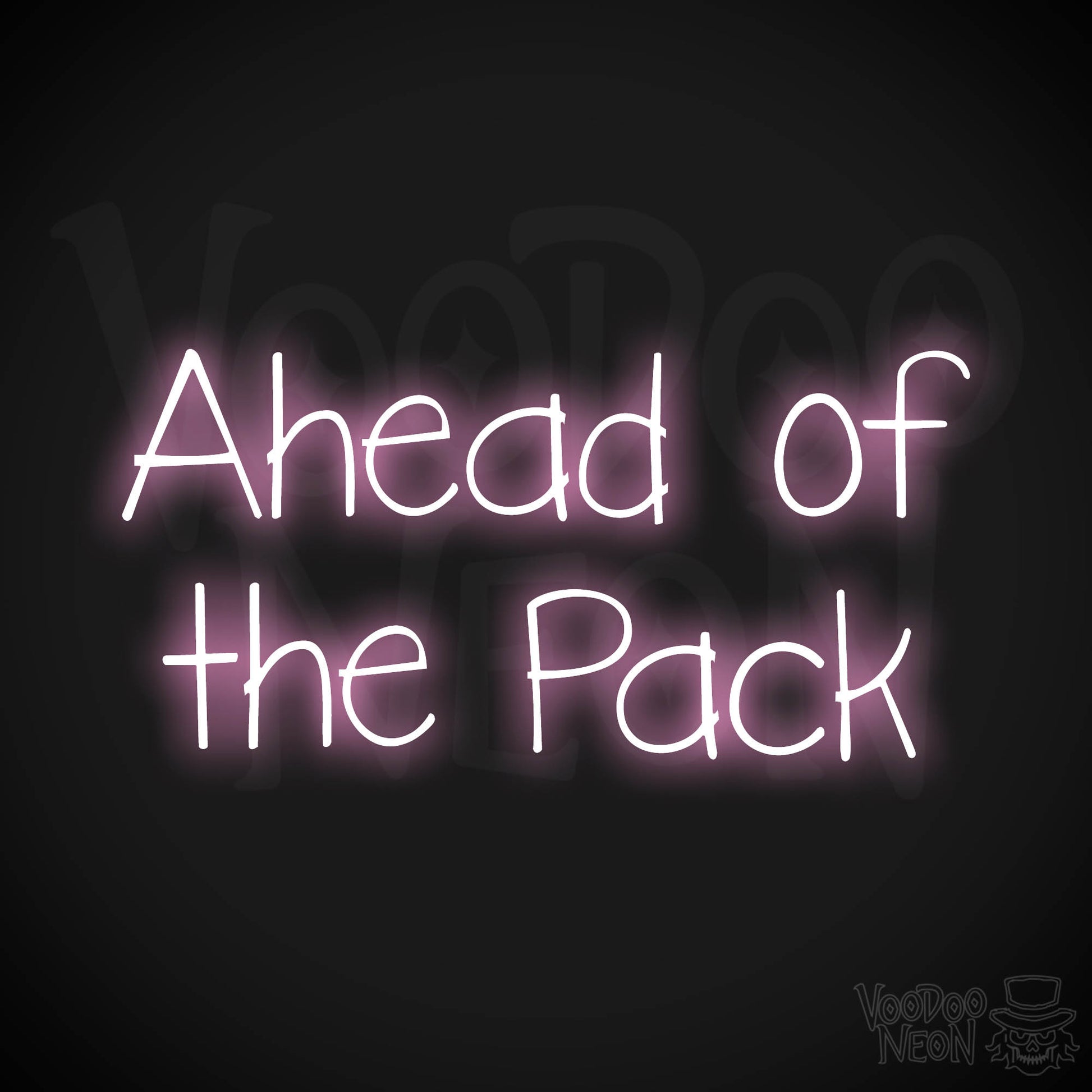 Ahead Of The Pack LED Neon - Light Pink