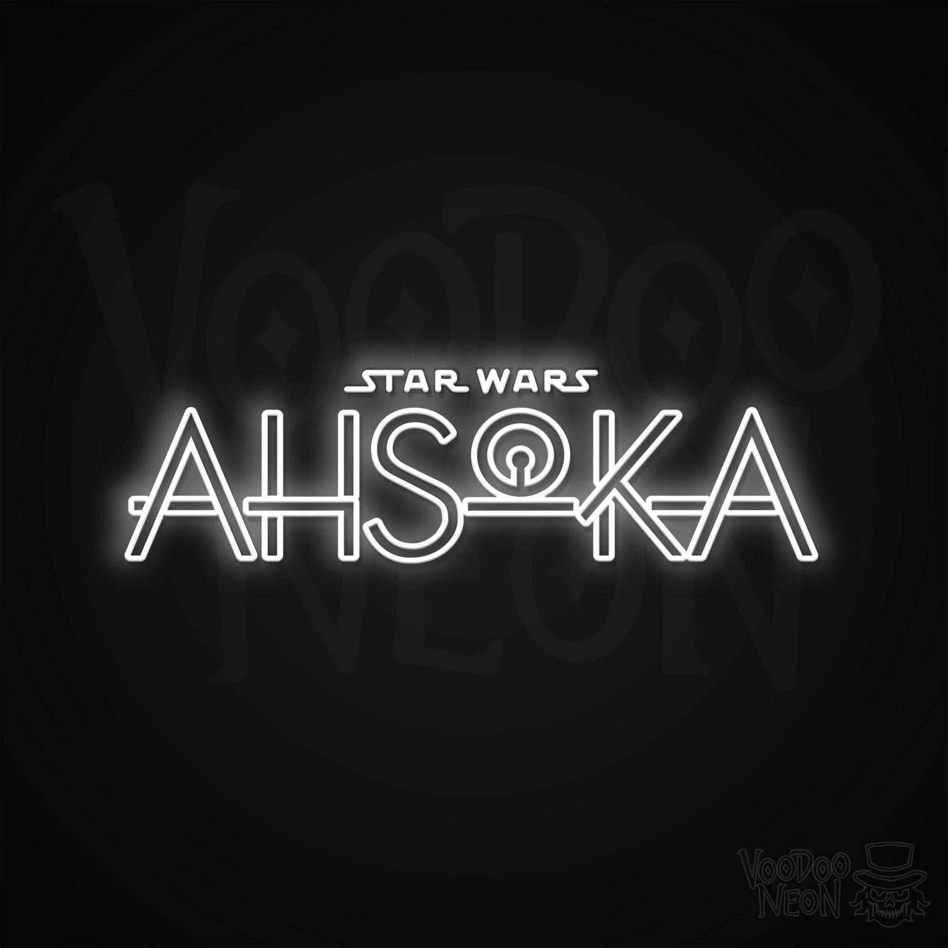 Ahsoka Neon Sign - Multi-Color - Blackwall