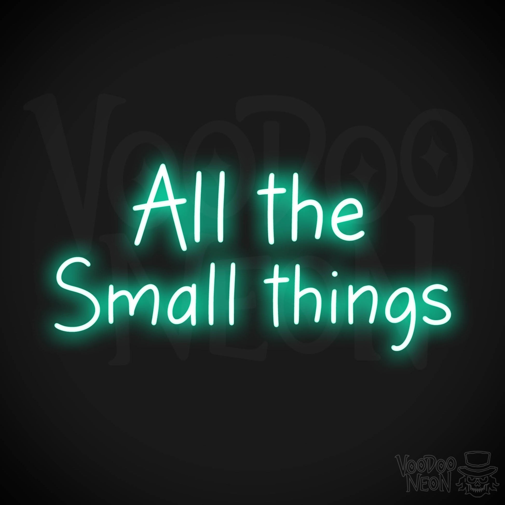 All The Small Things LED Neon - Light Green