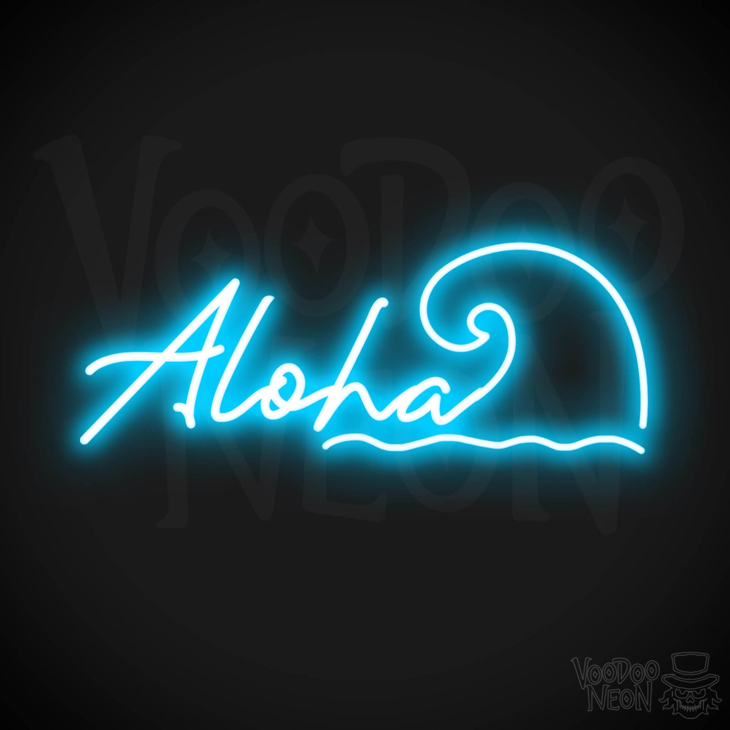 Aloha LED Neon - Dark Blue
