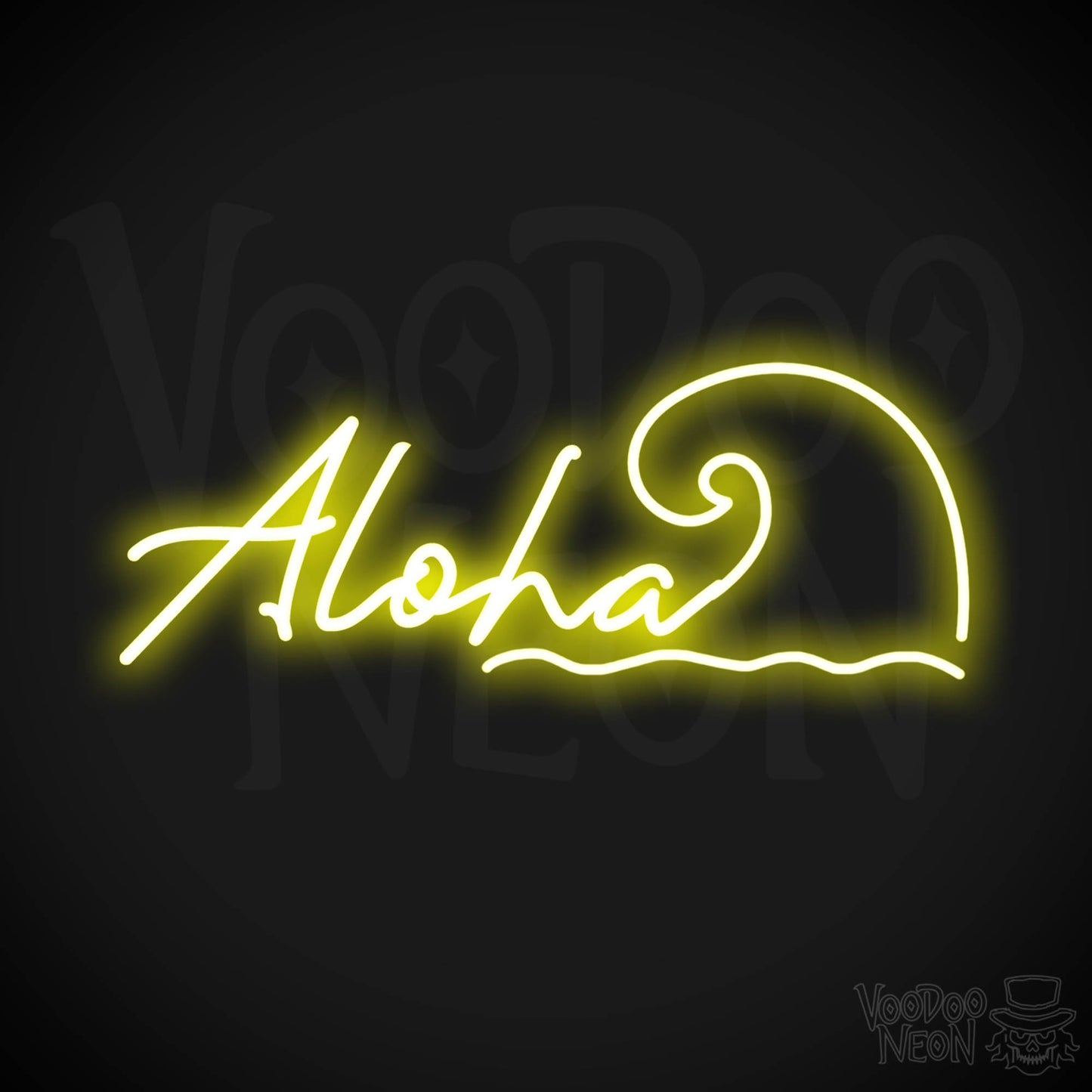 Aloha LED Neon - Yellow