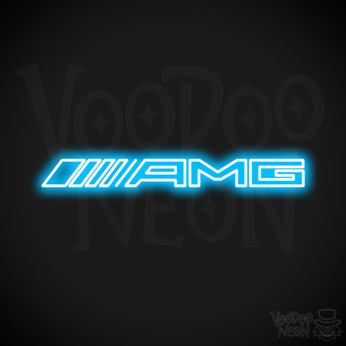 AMG Neon Sign - Dark Blue