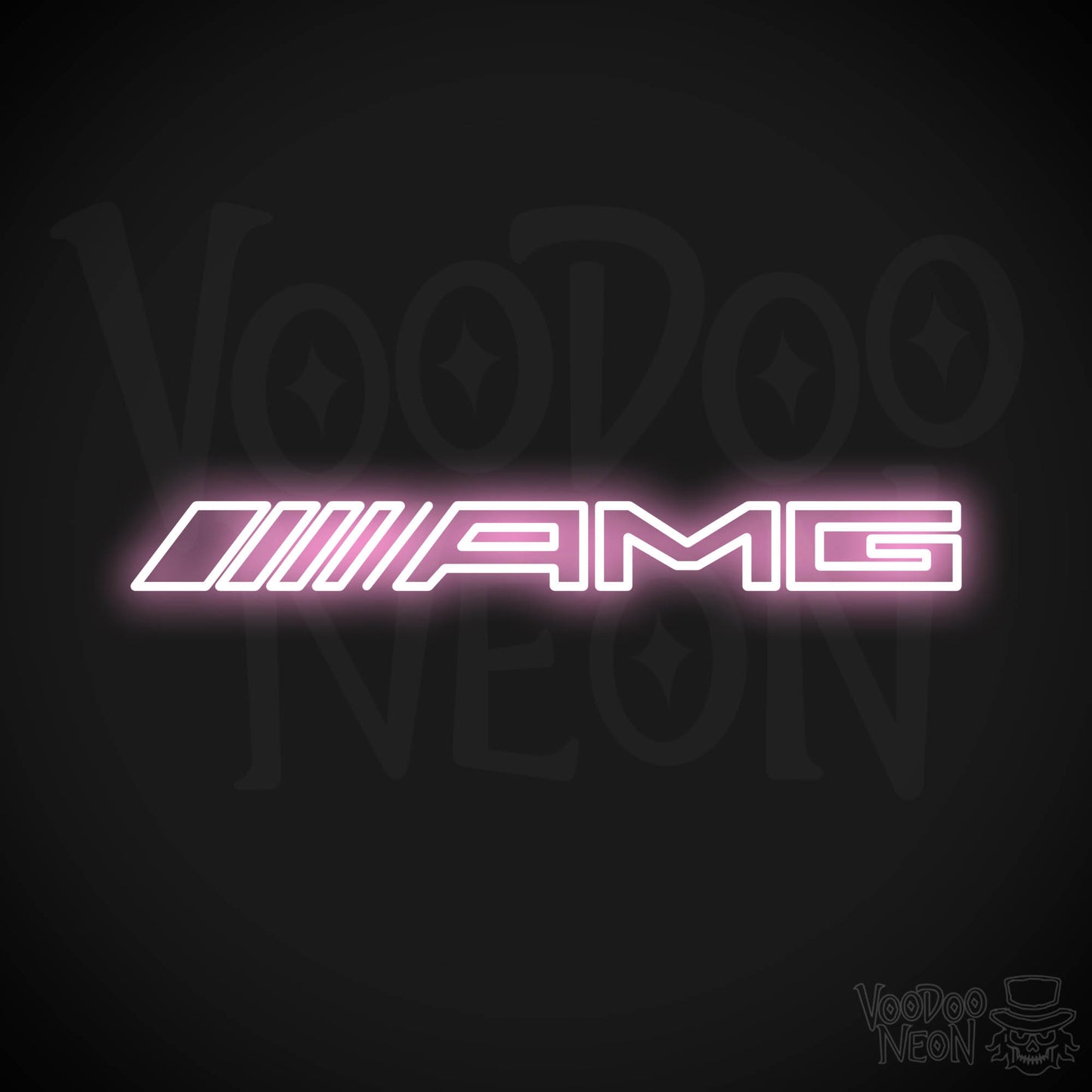 AMG Neon Sign - Light Pink