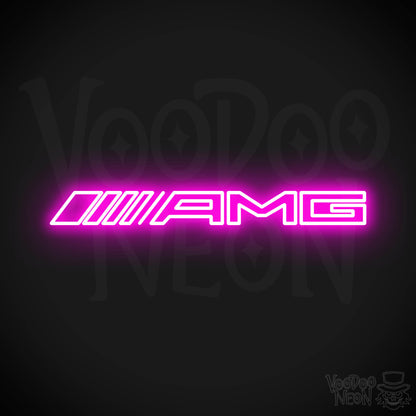 AMG Neon Sign - Pink