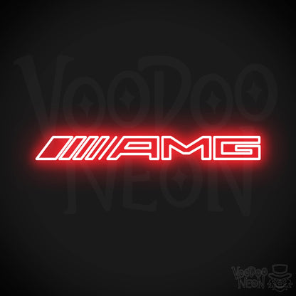 AMG Neon Sign - Red