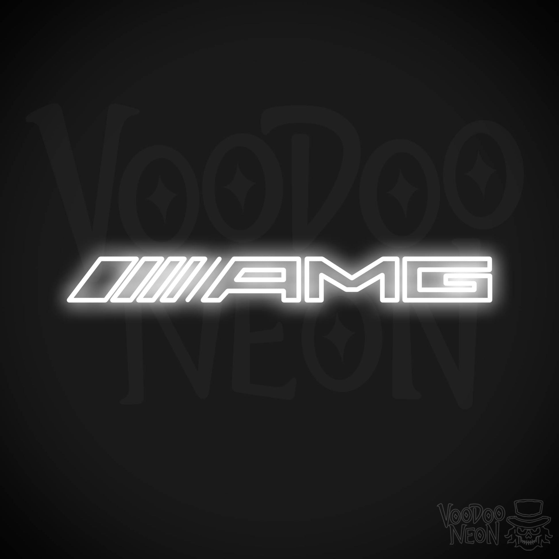 AMG Neon Sign - White