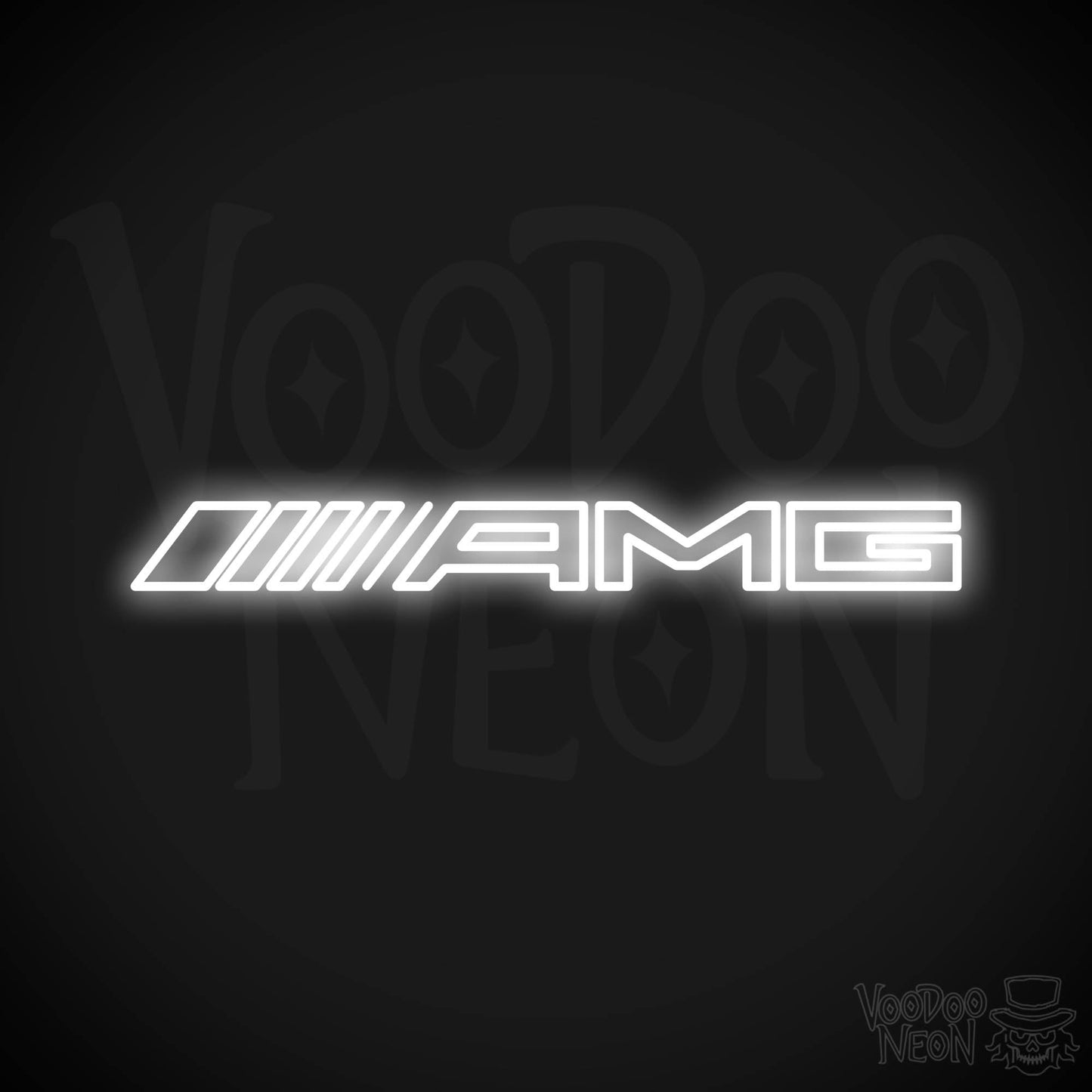 AMG Neon Sign - White
