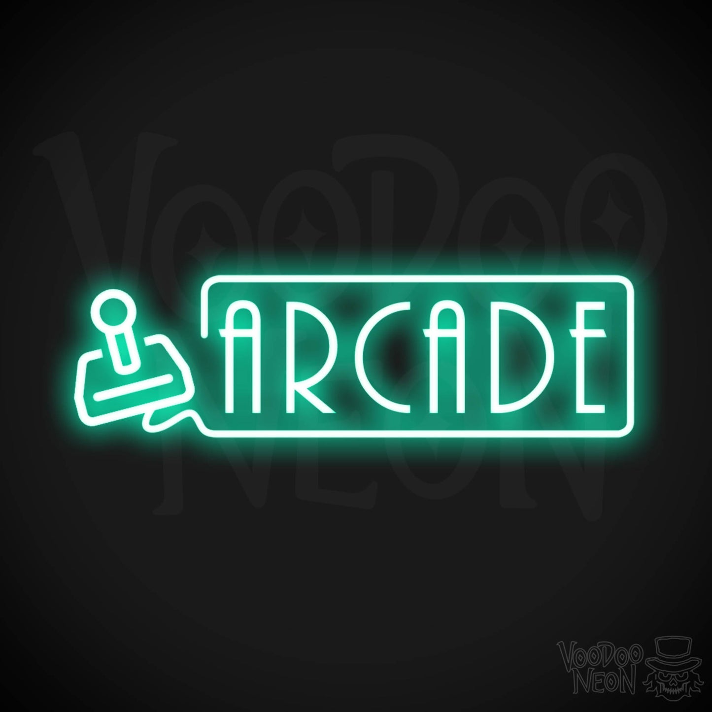 Arcade Neon Sign - Neon Arcade Sign - Neon Wall Art - Color Light Green