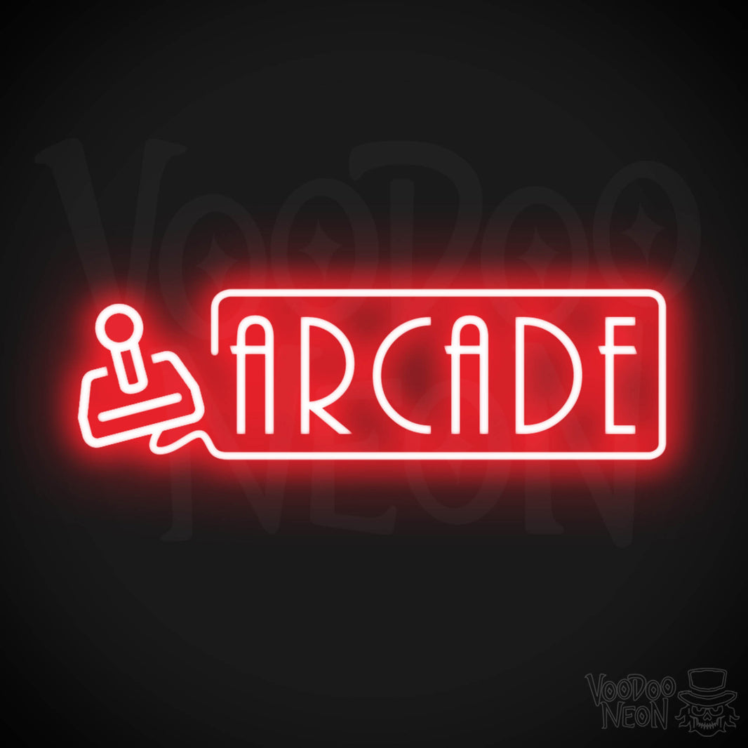 Arcade Neon Sign | Neon Arcade Sign | Neon Wall Art | VOODOO NEON®