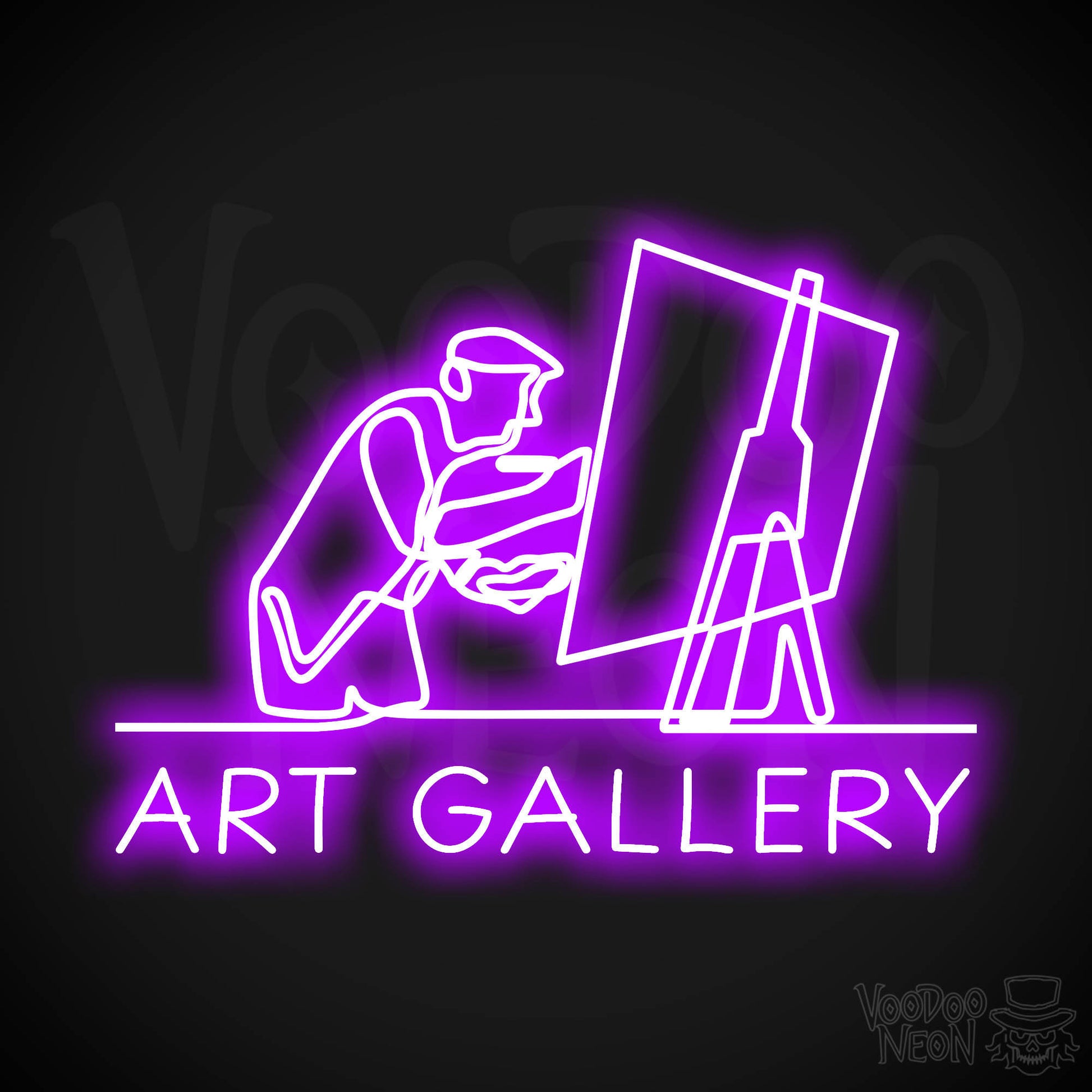 Art Gallery LED Neon - Purple