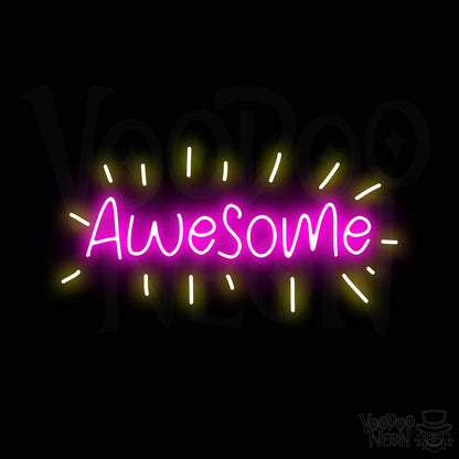 Awesome Neon Sign - Multi-Color