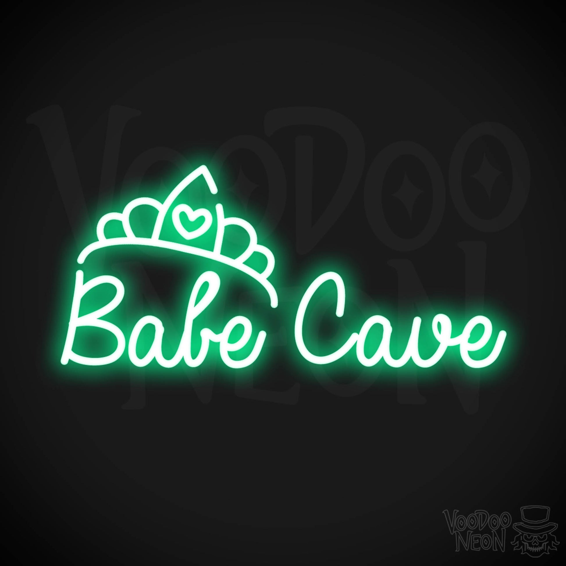 Babe Cave LED Neon - Green