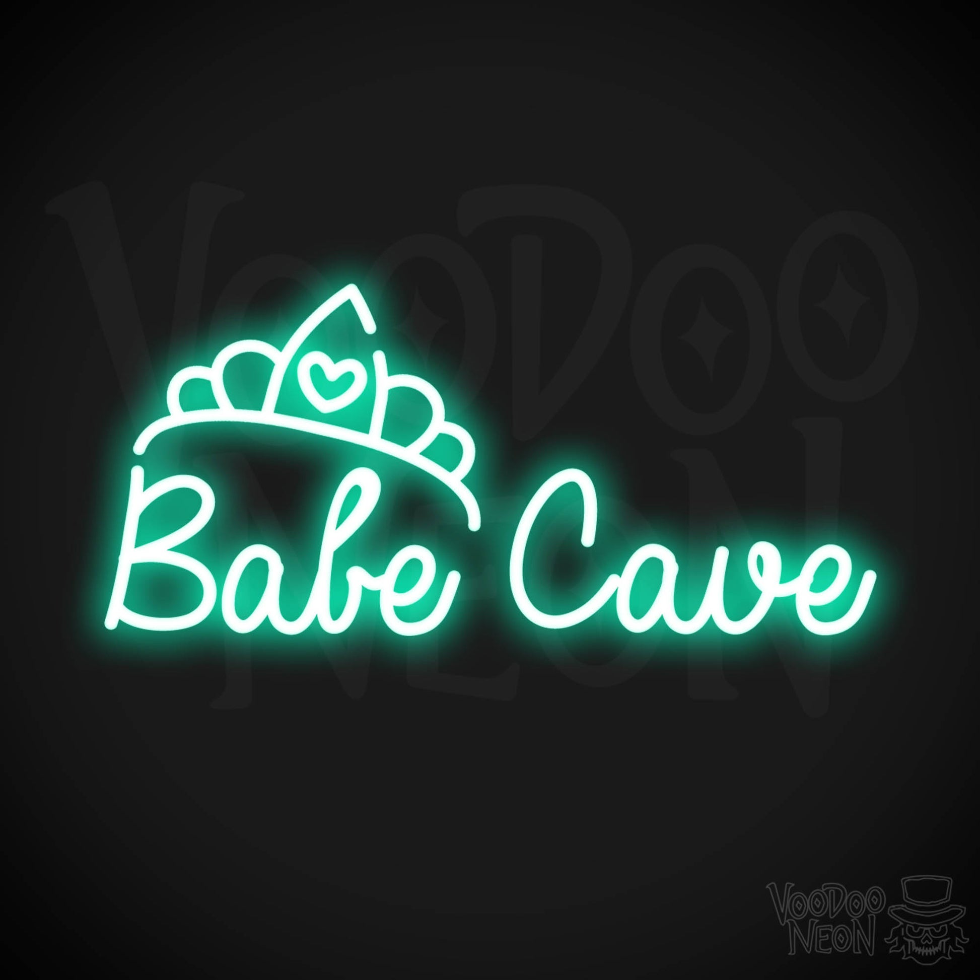 Babe Cave LED Neon - Light Green