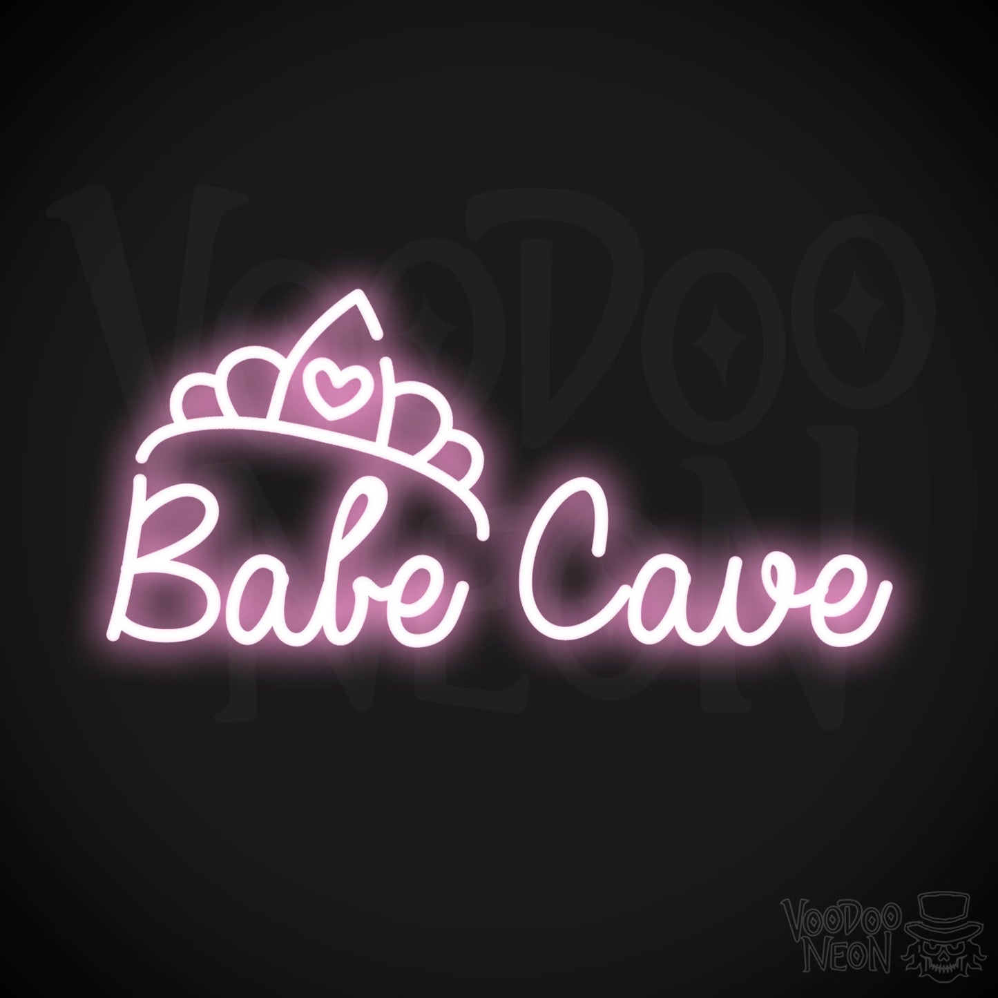 Babe Cave LED Neon - Light Pink
