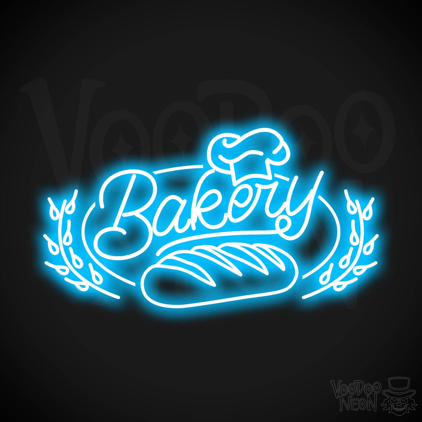 Bakery LED Neon - Dark Blue