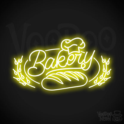 Bakery LED Neon - Yellow