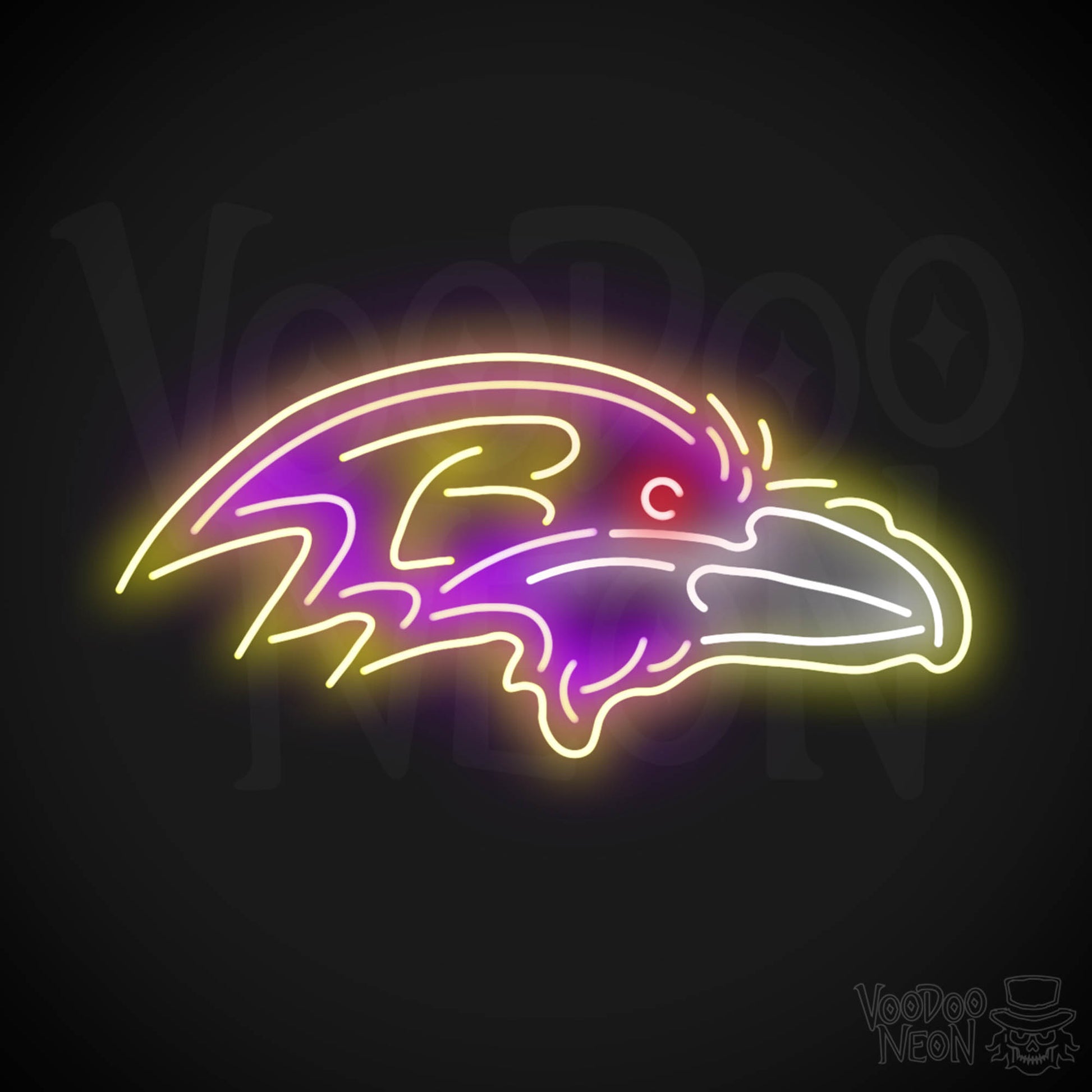 Baltimore Ravens Neon Sign