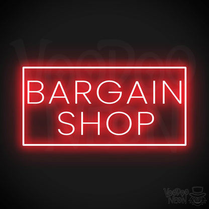 Bargain Shop LED Neon - Red
