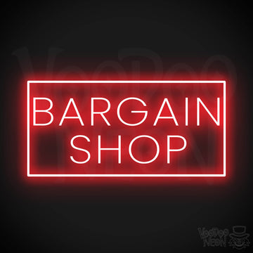 Bargain Shop LED Neon - Red