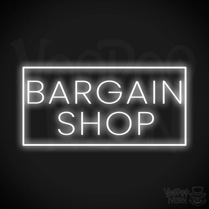 Bargain Shop LED Neon - White