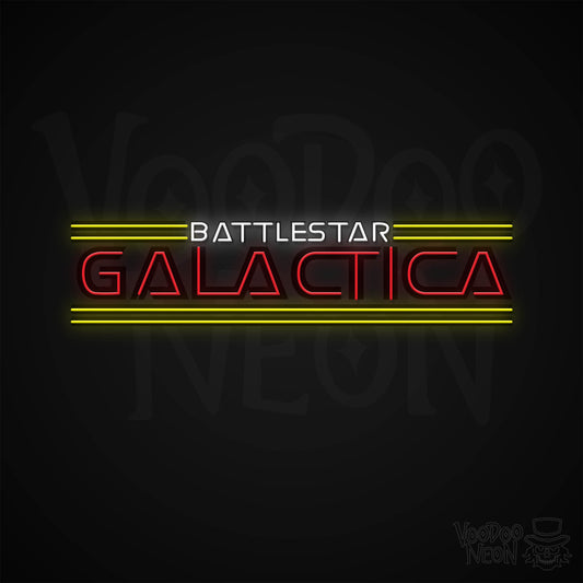 Battlestar Galactica neon sign - base blackwall