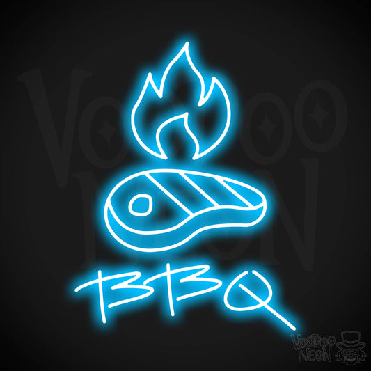 BBQ LED Neon - Dark Blue