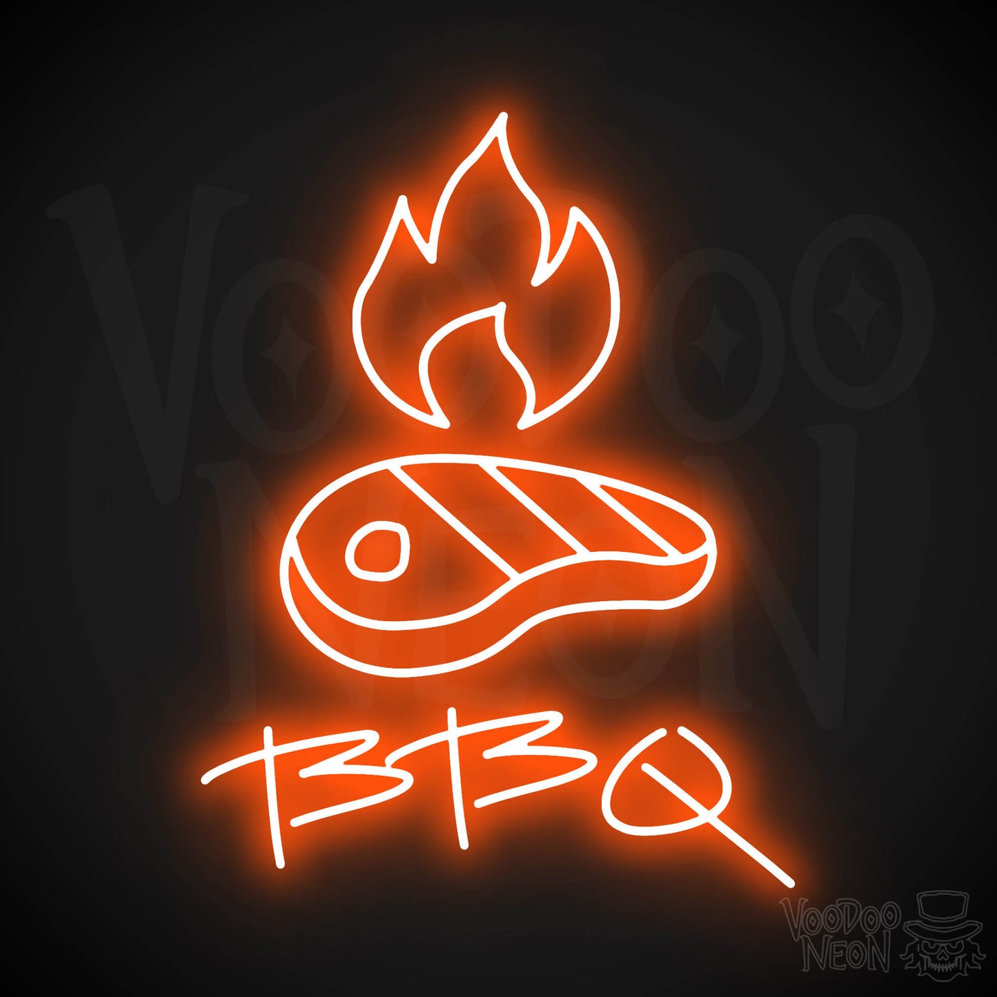 BBQ LED Neon - Orange