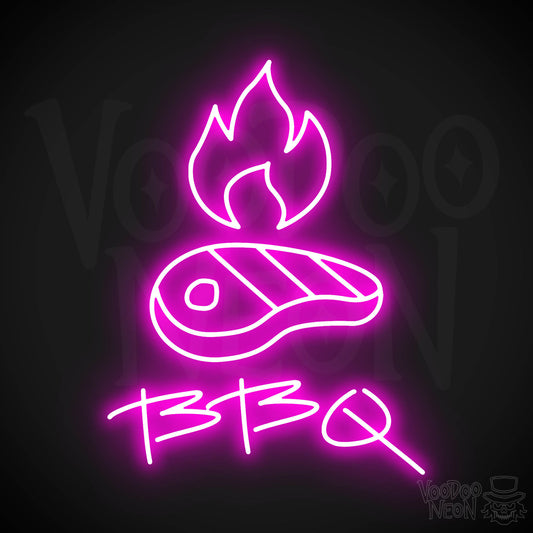BBQ LED Neon - Pink