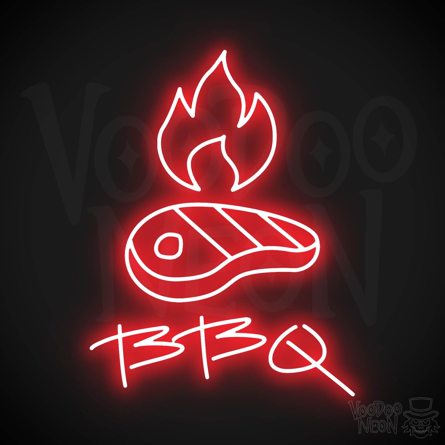 BBQ LED Neon - Red