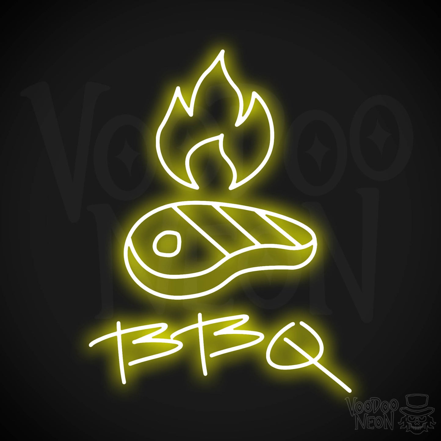 BBQ LED Neon - Yellow