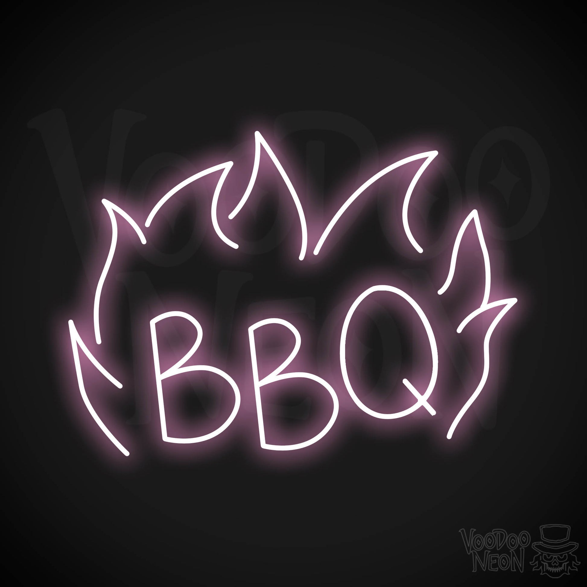 BBQ LED Neon - Light Pink