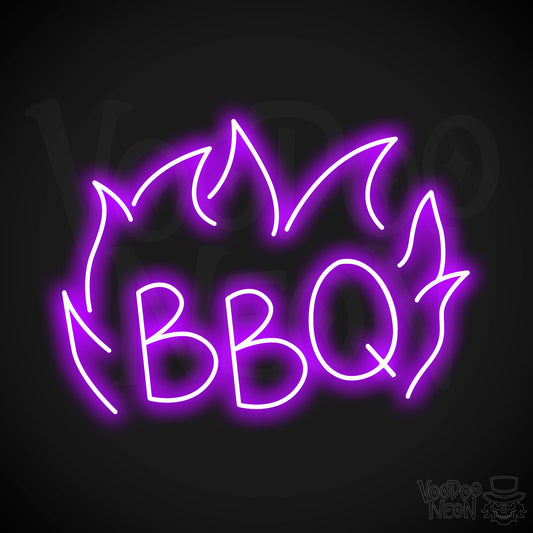 BBQ LED Neon - Purple