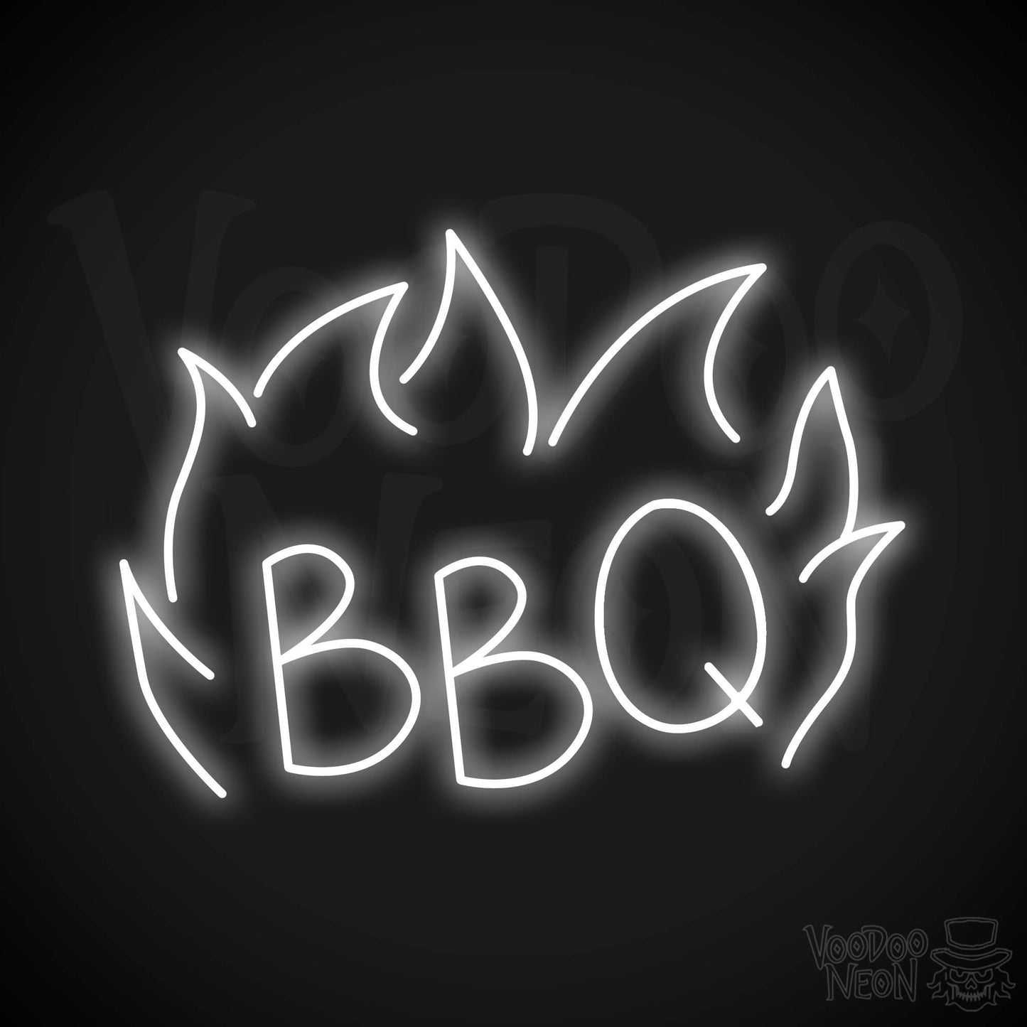 BBQ LED Neon - White