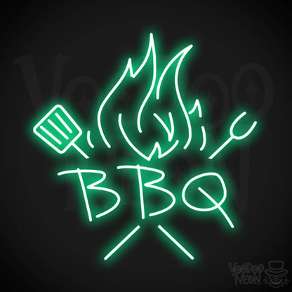 BBQ LED Neon - Green