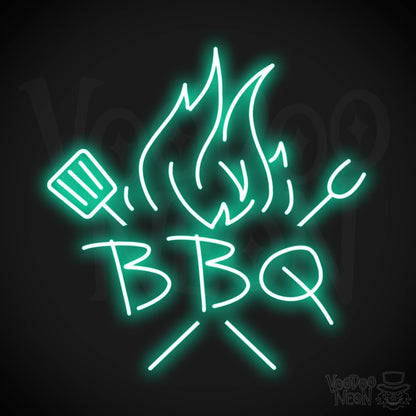BBQ LED Neon - Light Green