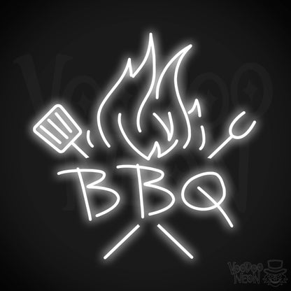 BBQ LED Neon - White