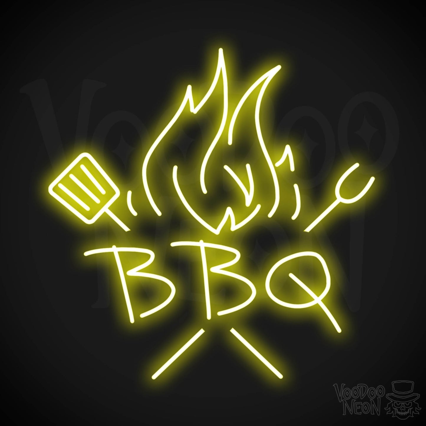 BBQ LED Neon - Yellow