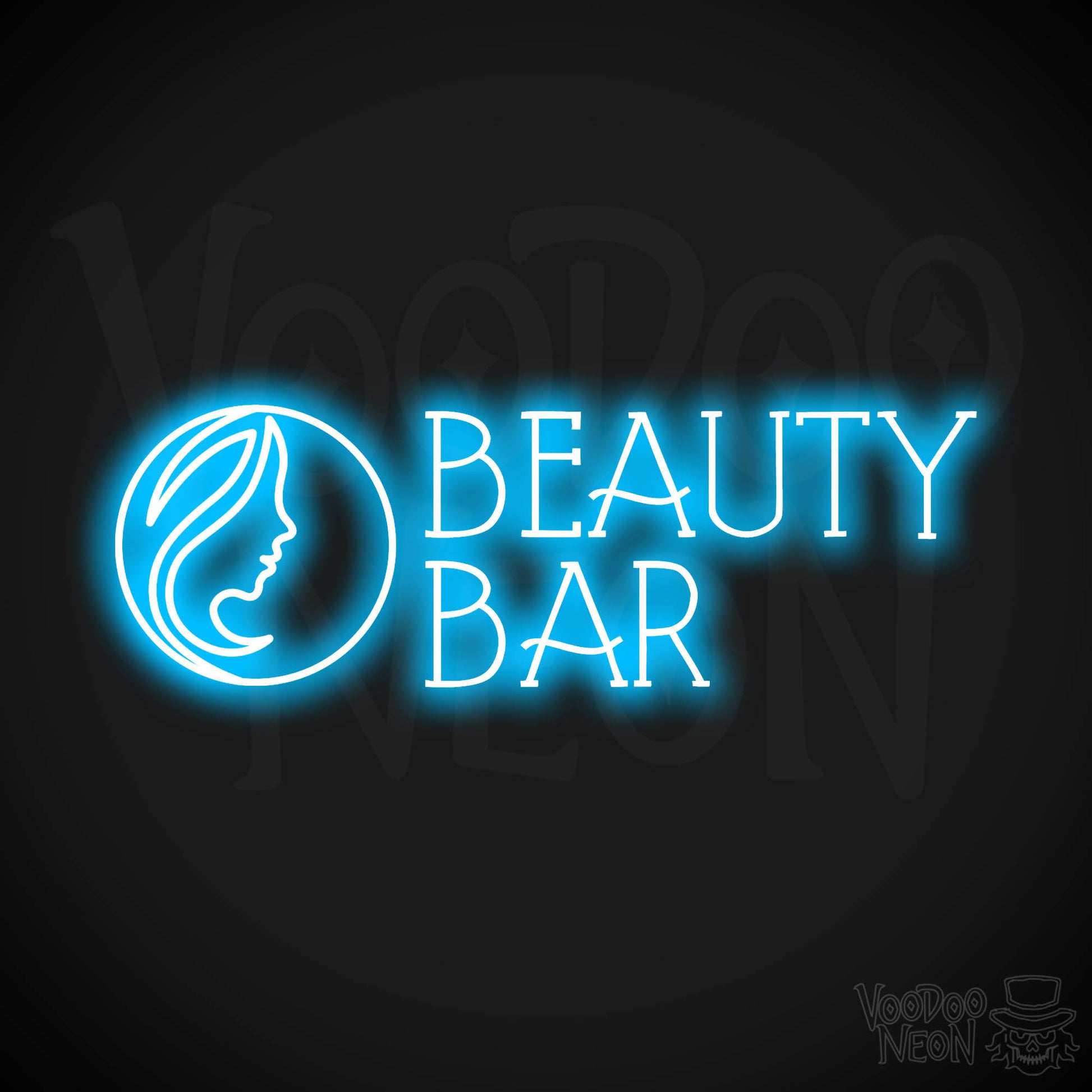 Beauty Bar LED Neon - Dark Blue